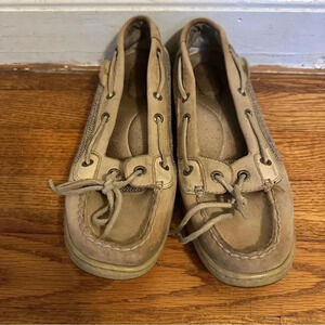 Sperry boat shoes leather women’s size 8
